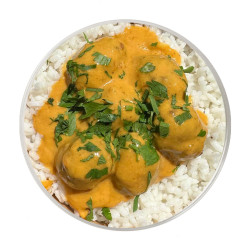 Albóndigas de Heura al Curry